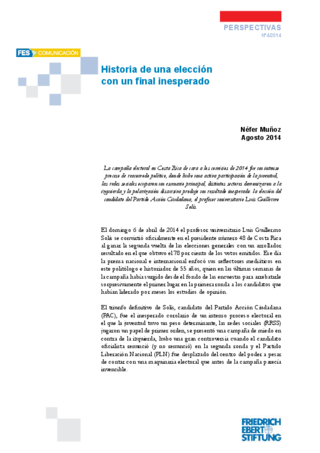 Historia de una elección con un final inesperado