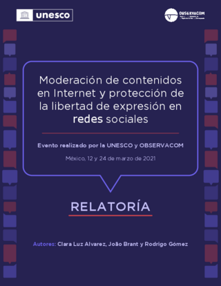 Moderación de contenidos en Internet y protección de la libertad de expresión en redes sociales